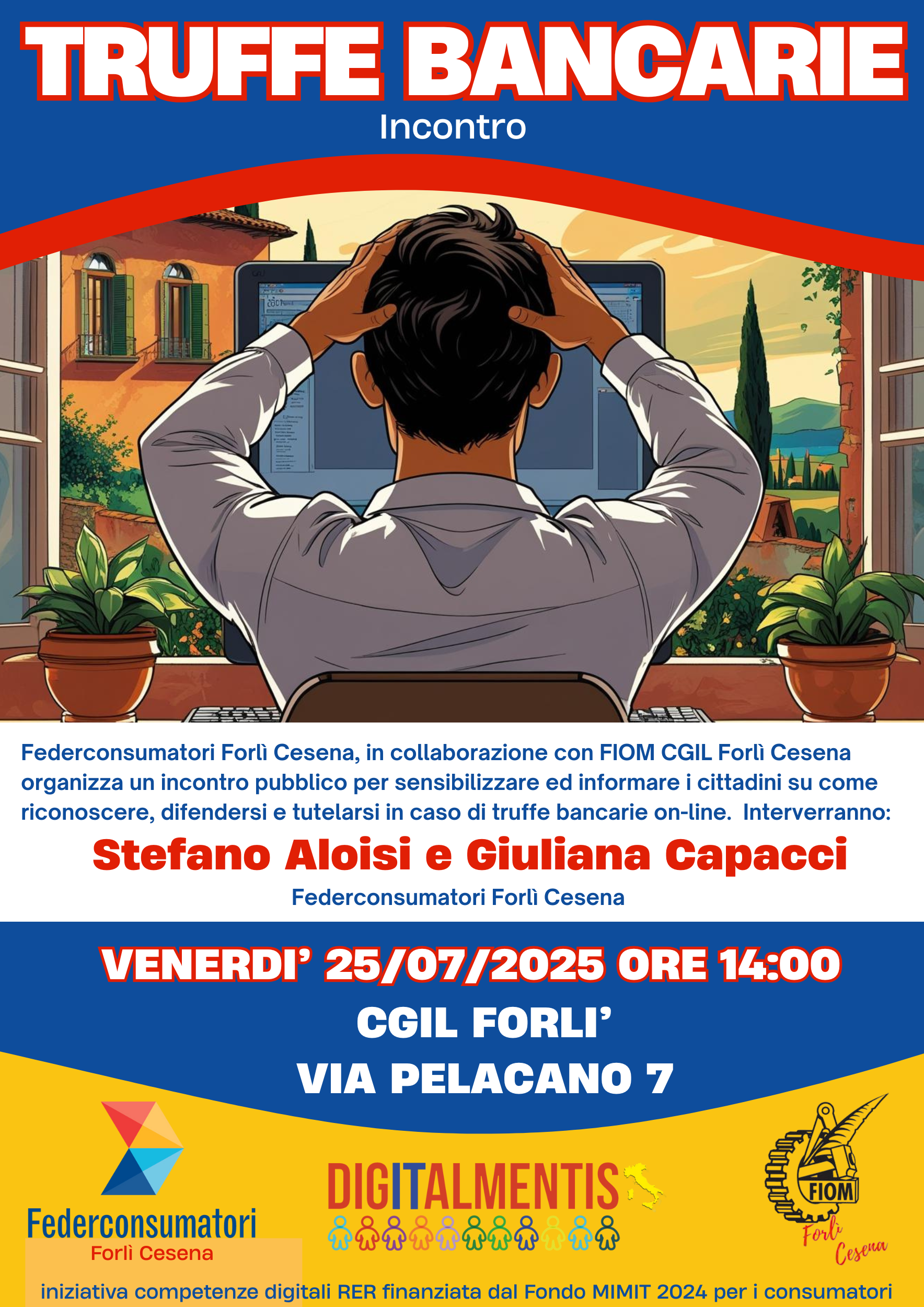 Al momento stai visualizzando Truffe Bancarie On-Line: incontro per Digitalmentis