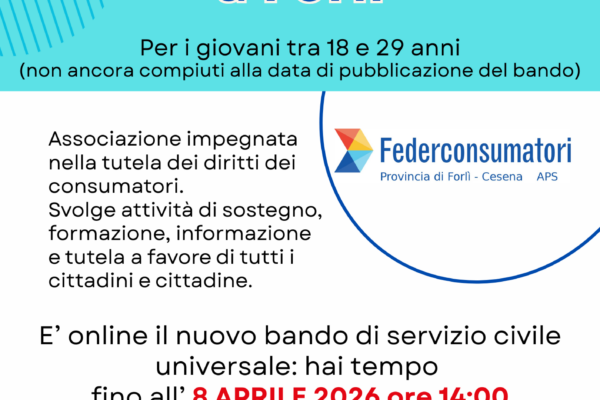 Servizio Civile 2026